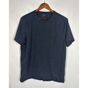 Mott & Bow Mens Classic Crew Driggs Navy Blue Color Short Sleeve T-Shirt Size M